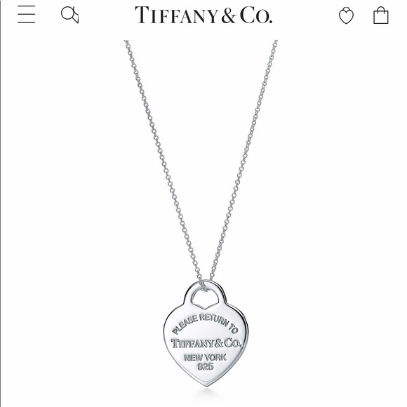 Tiffany & Co. Jewelry - Tiffany & Co. // Silver Heart Pendant *no chain*